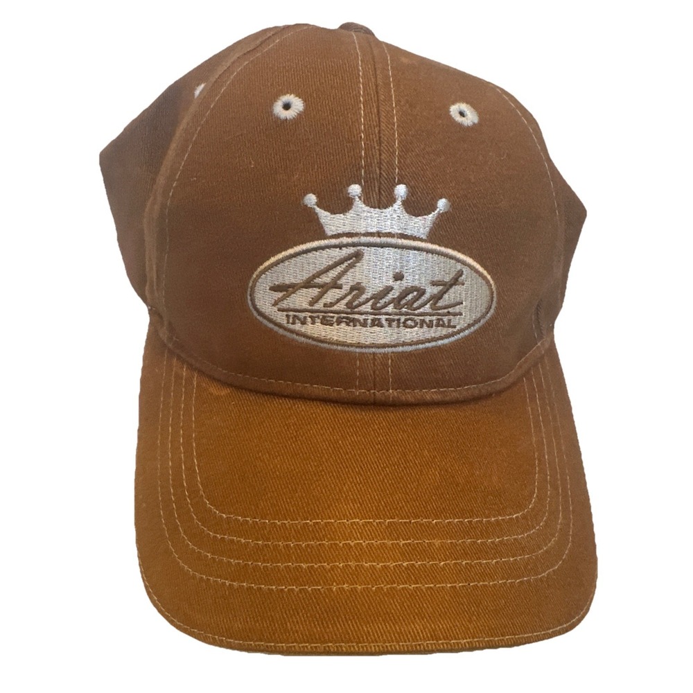 Ariat International Crown Solid Cap - Brown 100% Cotton One Size